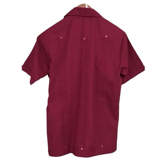 Vintage The Romani Collection Guayabera Shirt S Cuban Bowling - Picture 5 of 10